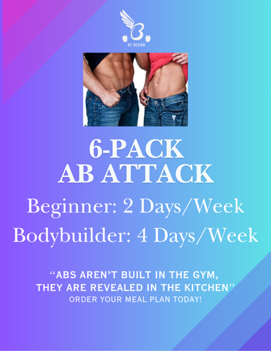 6-Pack Ab Attack - Beginner to Bodybuilder w/ Videos